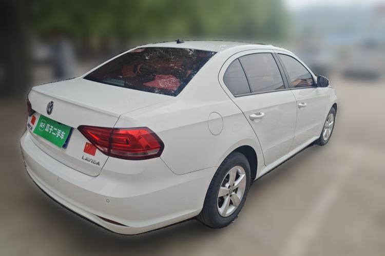Used Volkswagen Lavida 2019 Lavida Start 1.5L Manual Fashion Edition China VI Standard Rear Right 45 Deg