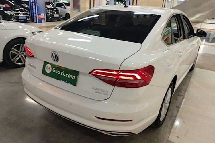 Used Volkswagen Lavida 2019 280TSI DSG Comfort Edition China VI standard Rear Right 45 Deg
