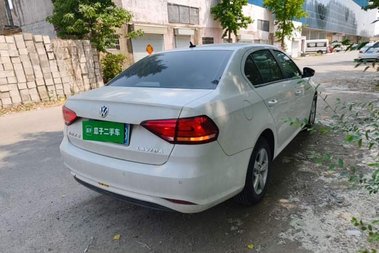 Used Volkswagen Lavida 2019 Lavida Start 1.5L Automatic Trendy Version China VI Standard Rear Right 45 Deg