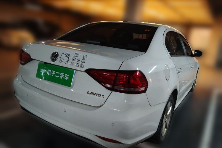 Used Volkswagen Lavida 2019 Lavida Start 1.5L Automatic Trendy Version China VI Standard Rear Right 45 Deg