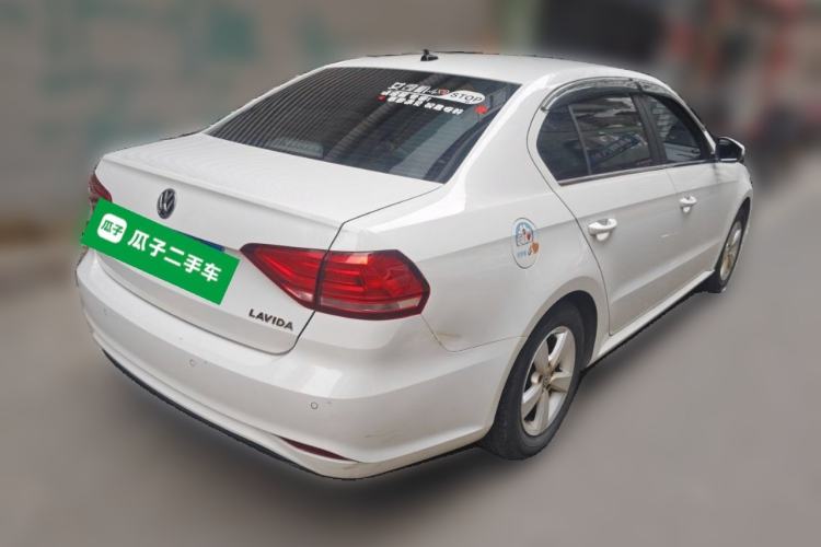 Used Volkswagen Lavida 2019 Lavida Start 1.5L Manual Fashion Edition China VI Standard Rear Right 45 Deg