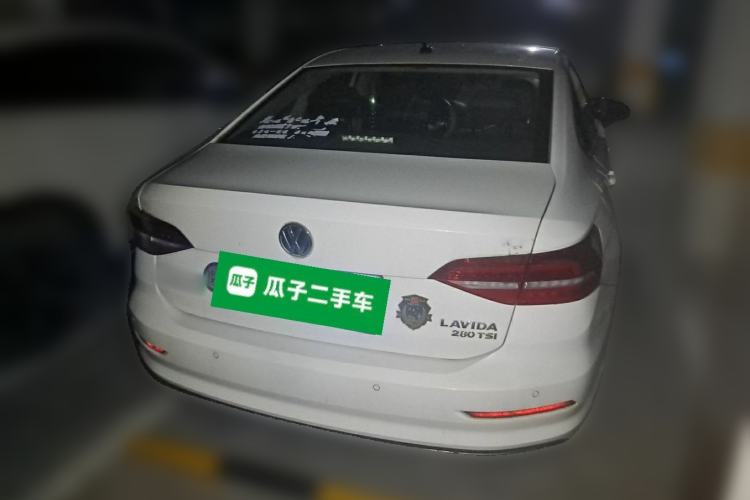 Used Volkswagen Lavida 2019 280TSI DSG Comfort Edition China VI standard Rear Right 45 Deg