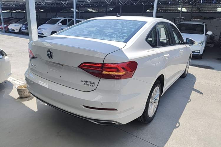 Used Volkswagen Lavida 2019 280TSI DSG Comfort Edition China VI standard Rear Right 45 Deg