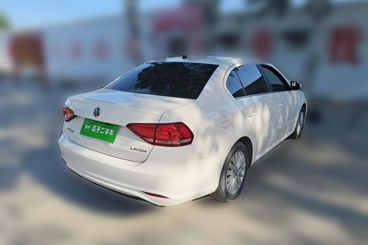 Used Volkswagen Lavida 2019 Lavida Start 1.5L Automatic Comfort Edition China VI Standard Rear Right 45 Deg