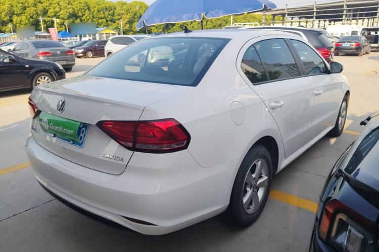 Used Volkswagen Lavida 2019 Lavida Start 1.5L Automatic Trendy Version China VI Standard Rear Right 45 Deg