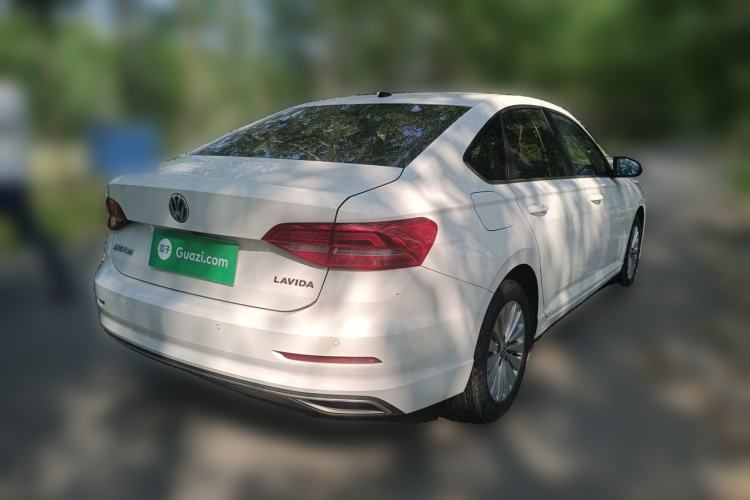 Used Volkswagen Lavida 2019 1.5L Automatic Comfort Edition China VI Standard Rear Right 45 Deg