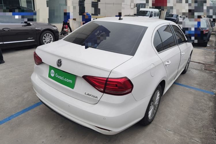 Used Volkswagen Lavida 2019 Lavida Start 1.5L Automatic Comfort Edition China VI Standard Rear Right 45 Deg