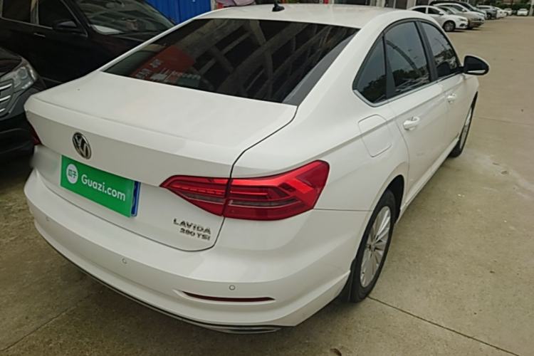 Used Volkswagen Lavida 2019 280TSI DSG Comfort Edition China VI standard Rear Right 45 Deg