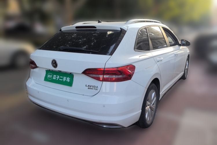 Used Volkswagen Lavida 2019 Hatchback 200TSI DSG Comfort Edition China VI Rear Right 45 Deg