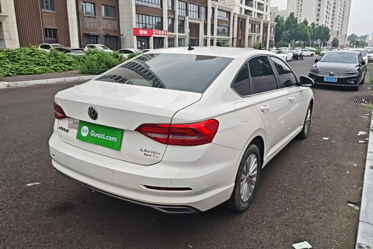 Used Volkswagen Lavida 2019 280TSI DSG Comfort Edition China VI standard Rear Right 45 Deg