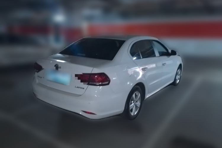 Used Volkswagen Lavida 2019 Lavida Start 1.5L Manual Fashion Edition China VI Standard Rear Right 45 Deg