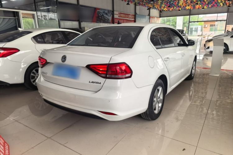 Used Volkswagen Lavida 2019 Lavida Start 1.5L Automatic Trendy Version China VI Standard Rear Right 45 Deg