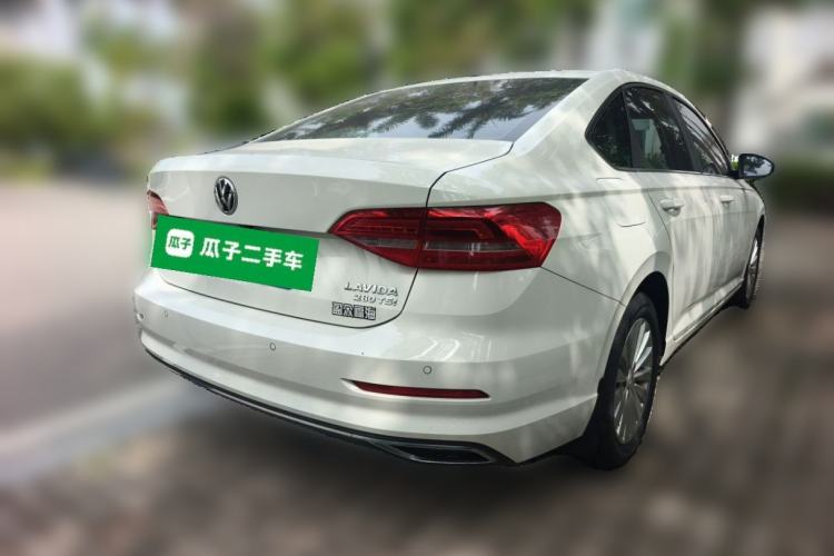 Used Volkswagen Lavida 2019 280TSI DSG Comfort Edition China VI standard Rear Right 45 Deg