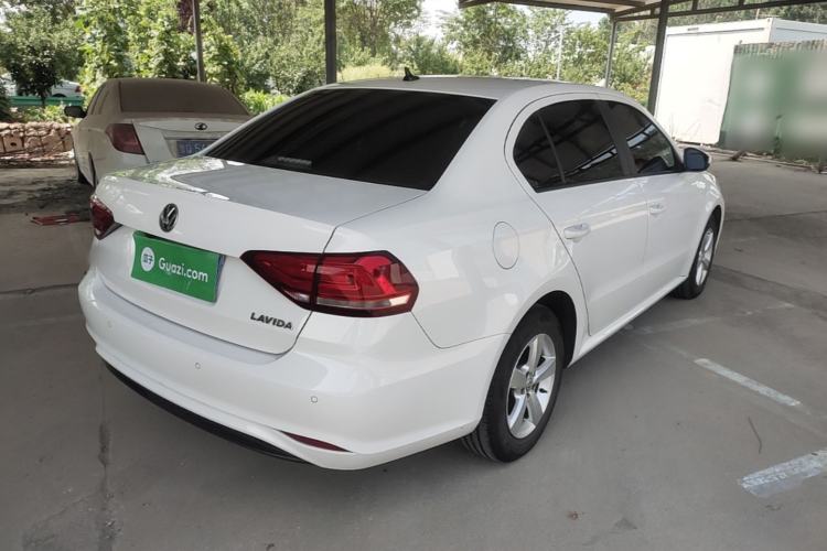 Used Volkswagen Lavida 2019 Lavida Start 1.5L Manual Fashion Edition China VI Standard Rear Right 45 Deg