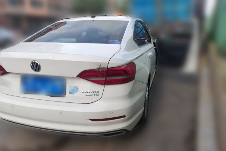 Used Volkswagen Lavida 2019 280TSI DSG Comfort Edition China VI standard Rear Right 45 Deg