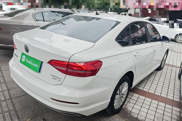 Used Volkswagen Lavida 2019 280TSI DSG Comfort Edition China VI standard Rear Right 45 Deg