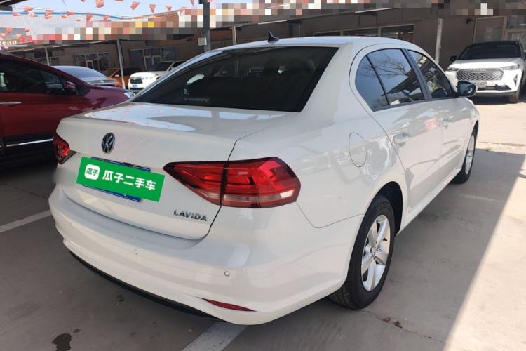 Used Volkswagen Lavida 2019 Lavida Start 1.5L Automatic Trendy Version China VI Standard Rear Right 45 Deg