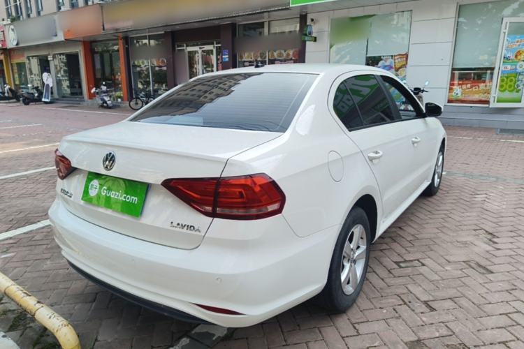 Used Volkswagen Lavida 2019 Lavida Start 1.5L Automatic Trendy Version China VI Standard Rear Right 45 Deg