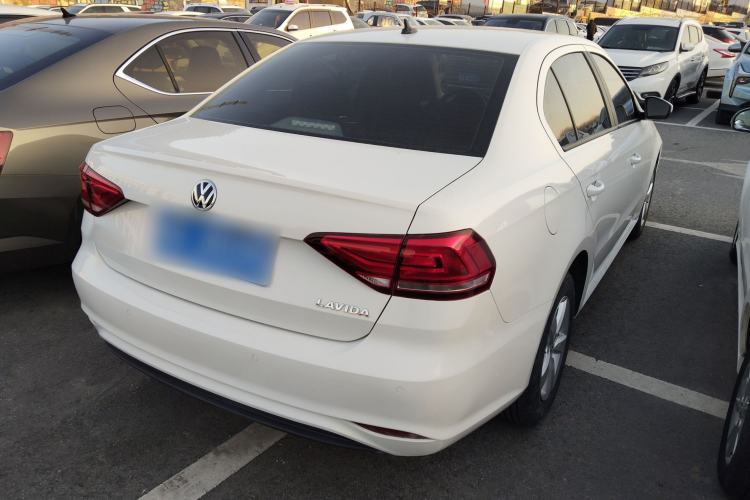Used Volkswagen Lavida 2019 Lavida Start 1.5L Automatic Trendy Version China VI Standard Rear Right 45 Deg