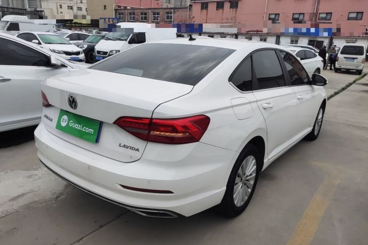 Used Volkswagen Lavida 2019 1.5L Automatic Comfort Edition China VI Standard Rear Right 45 Deg