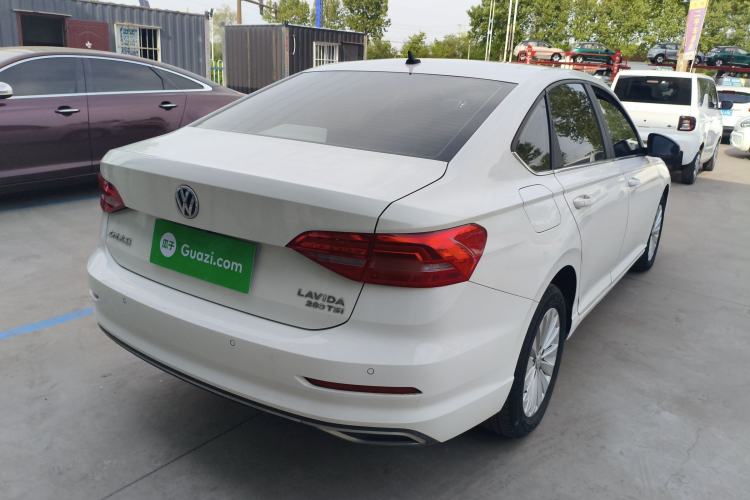 Used Volkswagen Lavida 2019 280TSI DSG Comfort Edition China VI standard Rear Right 45 Deg