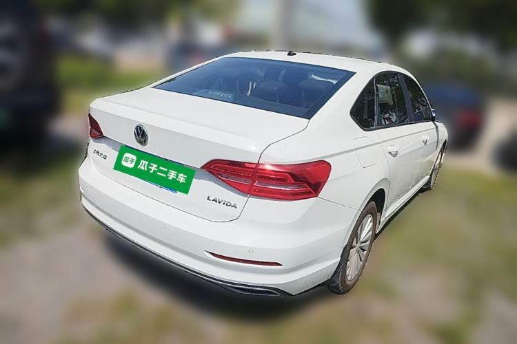 Used Volkswagen Lavida 2019 1.5L Automatic Comfort Edition China VI Standard Rear Right 45 Deg