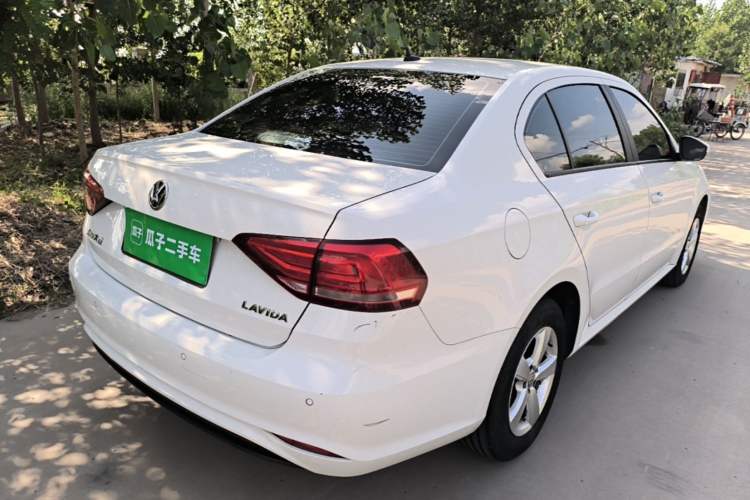 Used Volkswagen Lavida 2019 Lavida Start 1.5L Manual Fashion Edition China VI Standard Rear Right 45 Deg