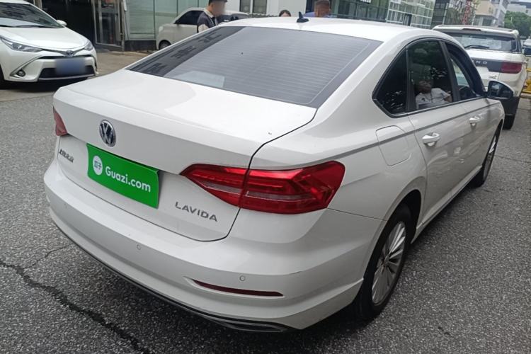 Used Volkswagen Lavida 2019 1.5L Automatic Comfort Edition China VI Standard Rear Right 45 Deg