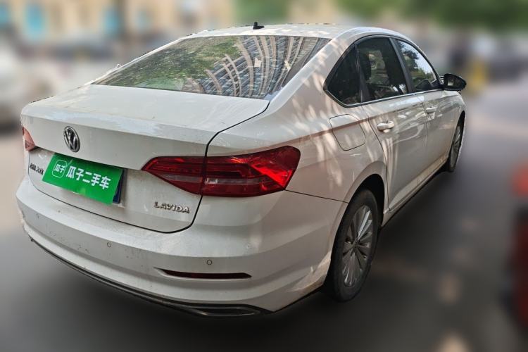 Used Volkswagen Lavida 2019 1.5L Automatic Comfort Edition China VI Standard Rear Right 45 Deg