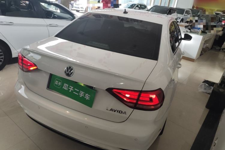 Used Volkswagen Lavida 2019 Lavida Start 1.5L Automatic Comfort Edition China VI Standard Rear Right 45 Deg