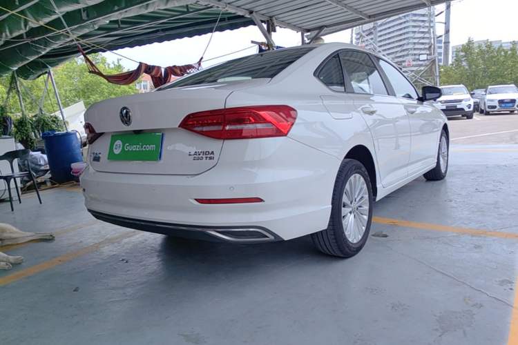 Used Volkswagen Lavida 2019 280TSI DSG Comfort Edition China VI standard Rear Right 45 Deg