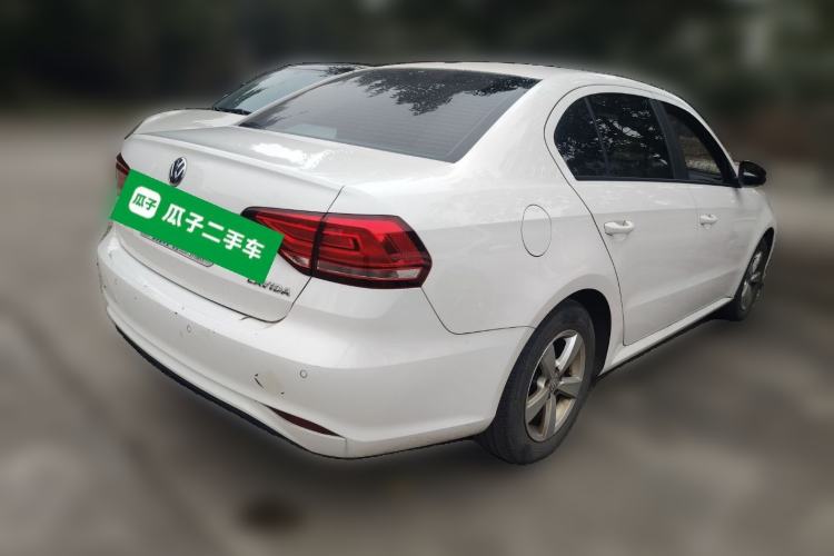 Used Volkswagen Lavida 2019 Lavida Start 1.5L Manual Fashion Edition China VI Standard Rear Right 45 Deg