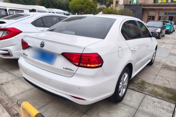 Used Volkswagen Lavida 2019 Lavida Start 1.5L Automatic Trendy Version China VI Standard Rear Right 45 Deg