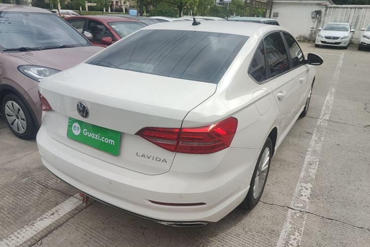 Used Volkswagen Lavida 2019 1.5L Automatic Comfort Edition China VI Standard Rear Right 45 Deg
