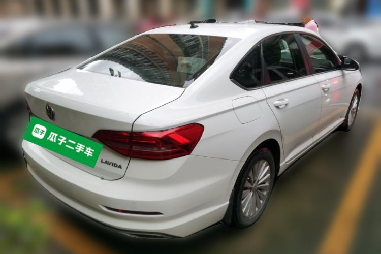 Used Volkswagen Lavida 2019 1.5L Automatic Comfort Edition China VI Standard Rear Right 45 Deg