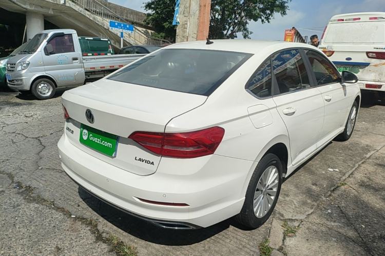 Used Volkswagen Lavida 2019 1.5L Automatic Vision Edition China VI Standard Rear Right 45 Deg
