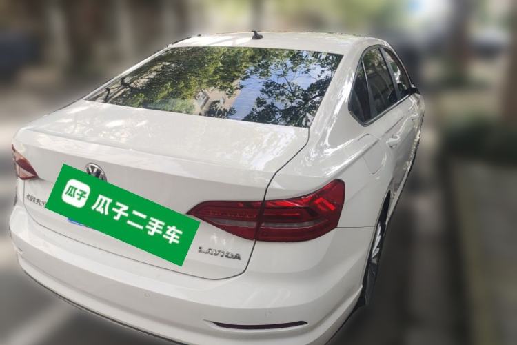 Used Volkswagen Lavida 2019 1.5L Automatic Comfort Edition China VI Standard Rear Right 45 Deg