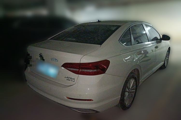 Used Volkswagen Lavida 2019 280TSI DSG Comfort Edition China VI standard Rear Right 45 Deg