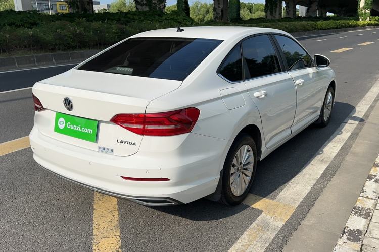 Used Volkswagen Lavida 2019 1.5L Automatic Comfort Edition China VI Standard Rear Right 45 Deg