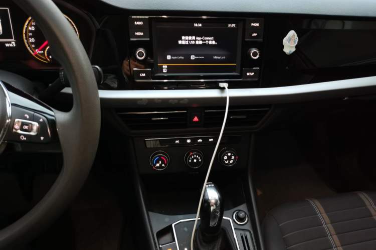 Used Volkswagen Lavida 2019 280TSI DSG Comfort Edition China VI standard Audio And AC Panel
