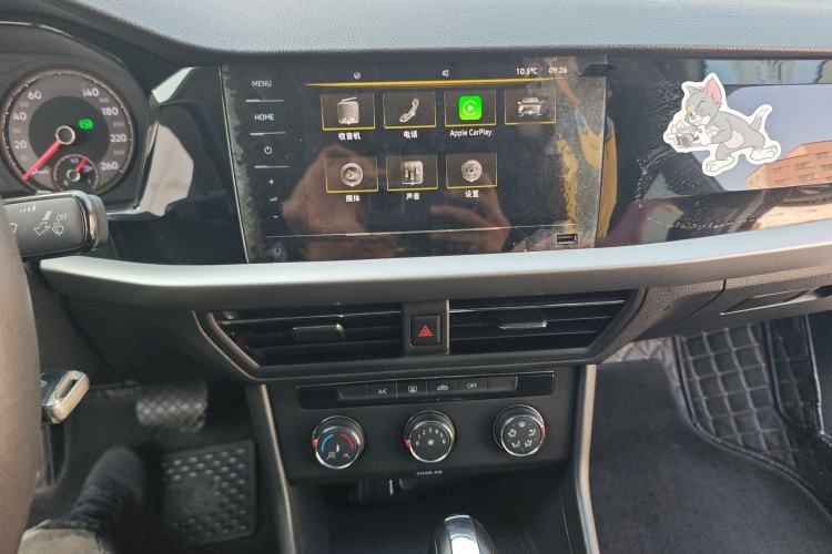 Used Volkswagen Lavida 2019 1.5L Automatic Vision Edition China VI Standard Audio And AC Panel