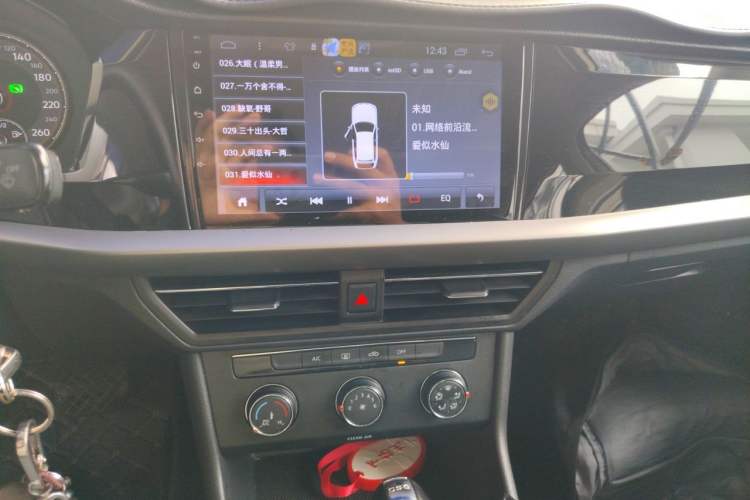 Used Volkswagen Lavida 2019 280TSI DSG Comfort Edition China VI standard Audio And AC Panel