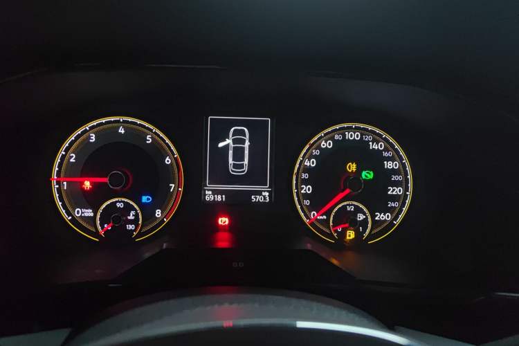 Used Volkswagen Lavida 2019 280TSI DSG Comfort Edition China VI standard Instrument Cluster