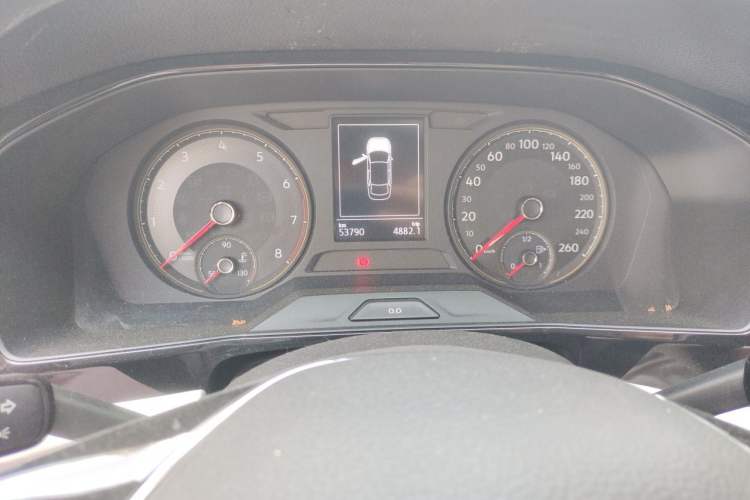 Used Volkswagen Lavida 2019 280TSI DSG Comfort Edition China VI standard Odometer Close Up