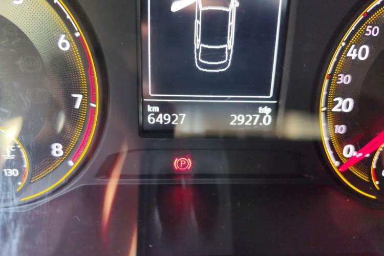 Used Volkswagen Lavida 2019 280TSI DSG Comfort Edition China VI standard Odometer Close Up