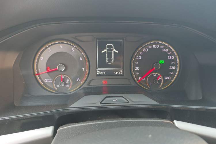 Used Volkswagen Lavida 2019 1.5L Automatic Vision Edition China VI Standard Odometer Close Up