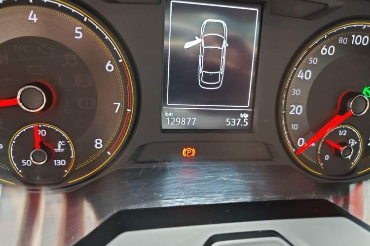 Used Volkswagen Lavida 2019 280TSI DSG Comfort Edition China VI standard Odometer Close Up