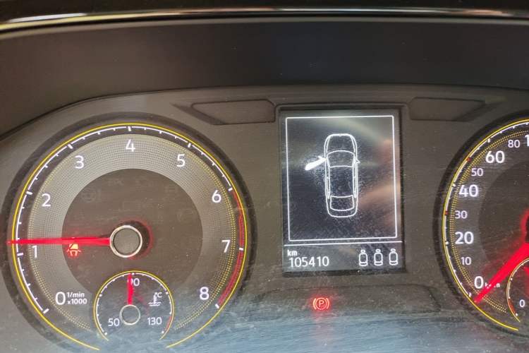 Used Volkswagen Lavida 2019 280TSI DSG Luxury Edition China VI Standard Odometer Close Up
