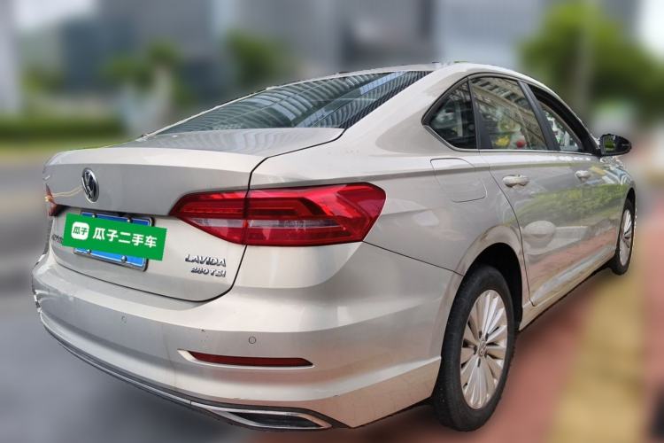 Used Volkswagen Lavida 2019 280TSI DSG Comfort Edition China VI standard Rear Right 45 Deg