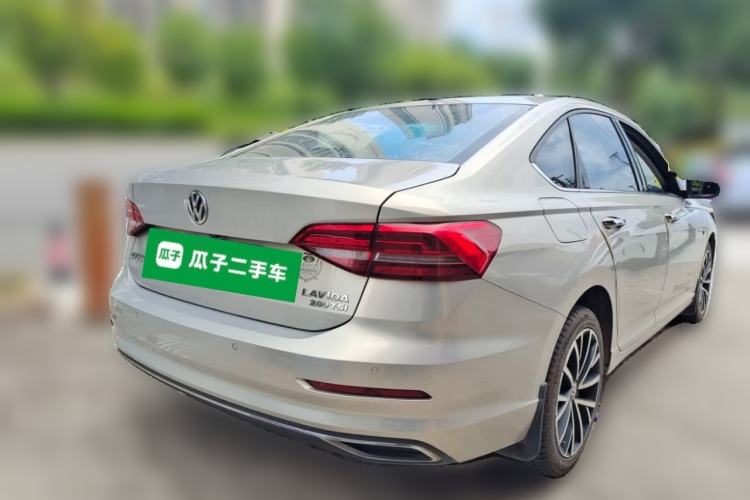 Used Volkswagen Lavida 2019 280TSI DSG Luxury Edition China VI Standard Rear Right 45 Deg